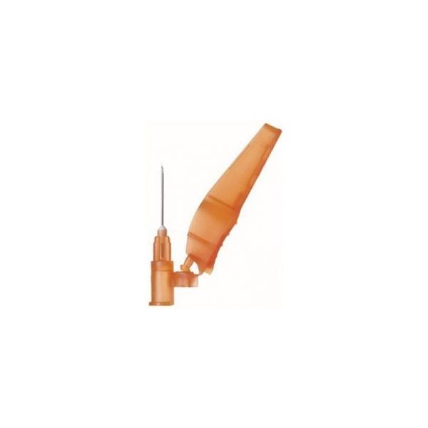 Exel Sterile Safety Hypodermic Needles, 25G x 1, 100/BX, 27405