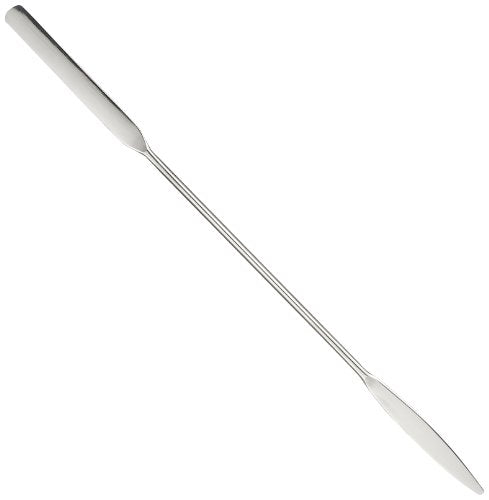 Stainless Steel Micro Spatula, One Flat End, One Pointed End, 8" (20cm) long