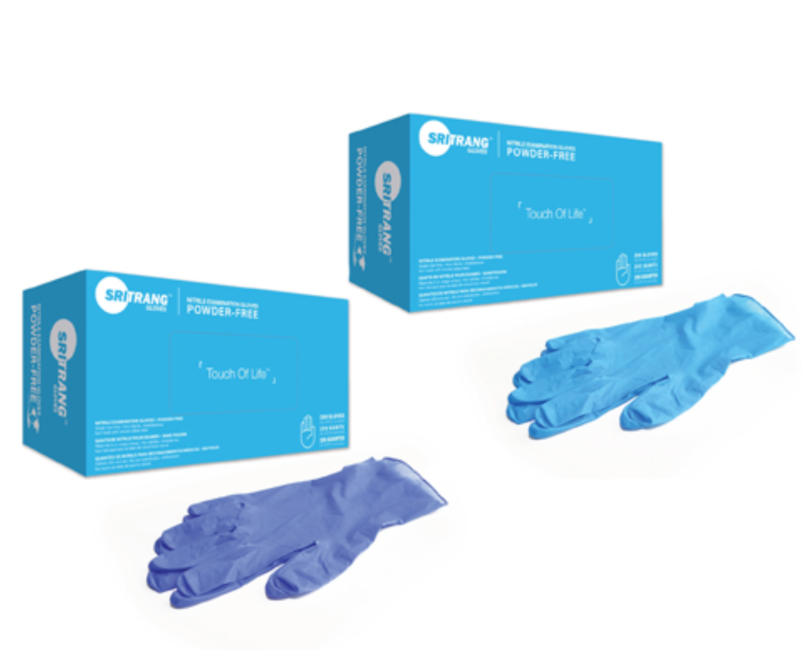 100% Nitrile exam grade chemo medical gloves, ASTM D6978.  4 mils thick.  Violet, 250 gloves per bx. Kosher & Halal Certified. Medium or Large. As low as $13.98 per 100