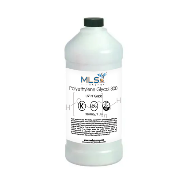 Polyethylene Glycol 300 NF, FCC, & Non-GMO