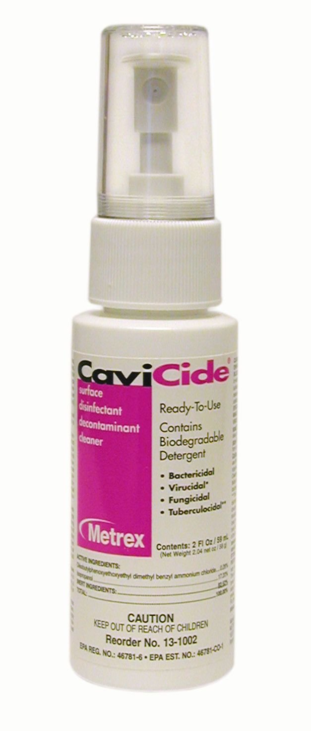 CaviCide Surface Disinfectant Spray : 2oz, 8oz, 24oz, or 1 Gallon
