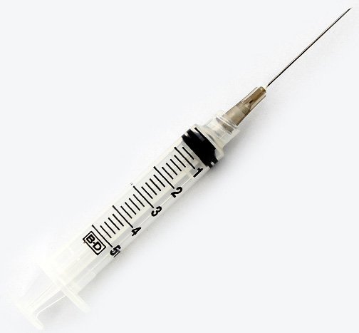 BD Luer-Lok Syringe 5ML with 20g x 1.5" needle