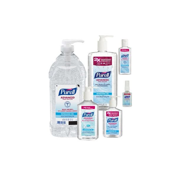 PURELL® ADVANCED INSTANT HAND SANITIZER GEL: 1 oz - 16 oz, on sale!