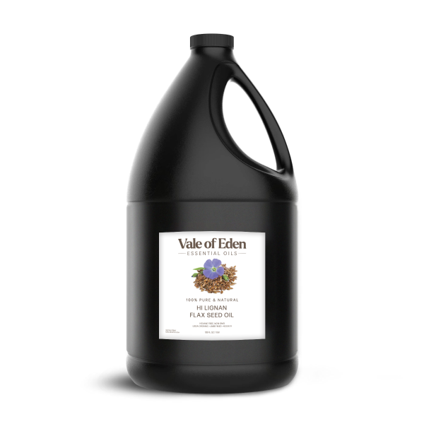 Hi-Lignan Flax Seed Oil, 100% Certified Organic, Non-GMO, Virgin, Hexane Free