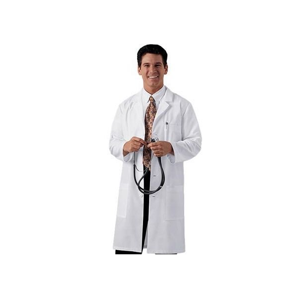 Unisex Basic White Lab Coat