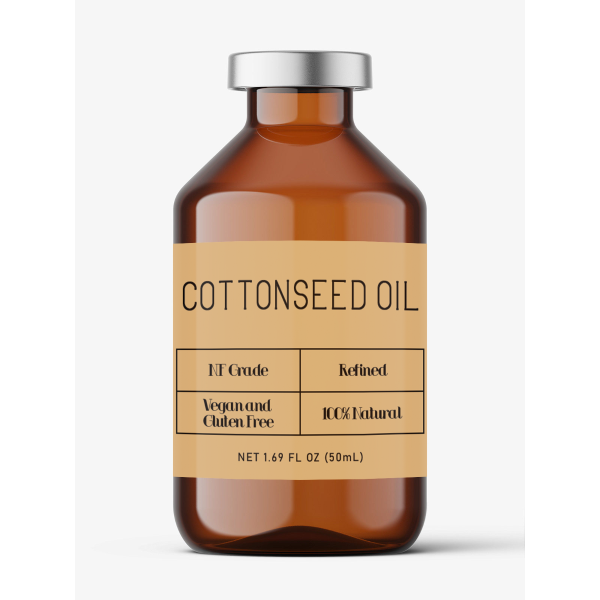 Cottonseed Oil, USP, NF, Natural Carrier Oil