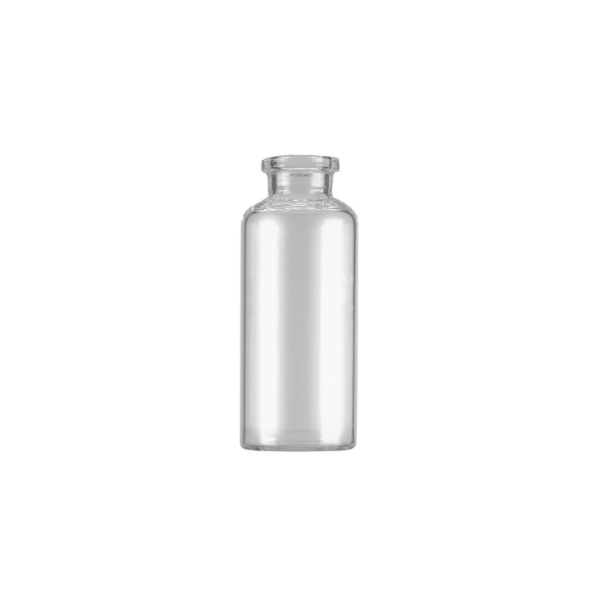 MLS 60ML Tubular Clear Glass Serum Vials by Med Lab Supply