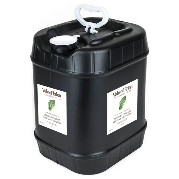Vegetable Glycerin, Certified Organic, NON-GMO, USP, Vegan
