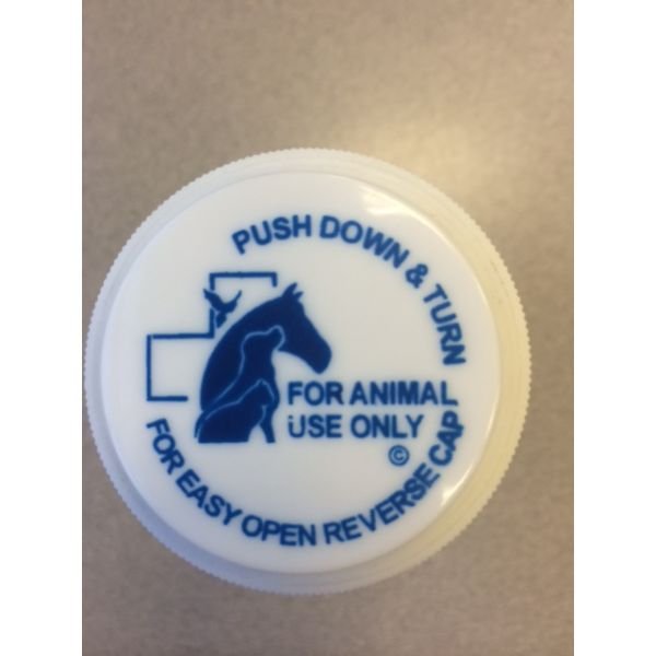 Veterinary-Colored Capsule Bottles-Blue-13 Dram