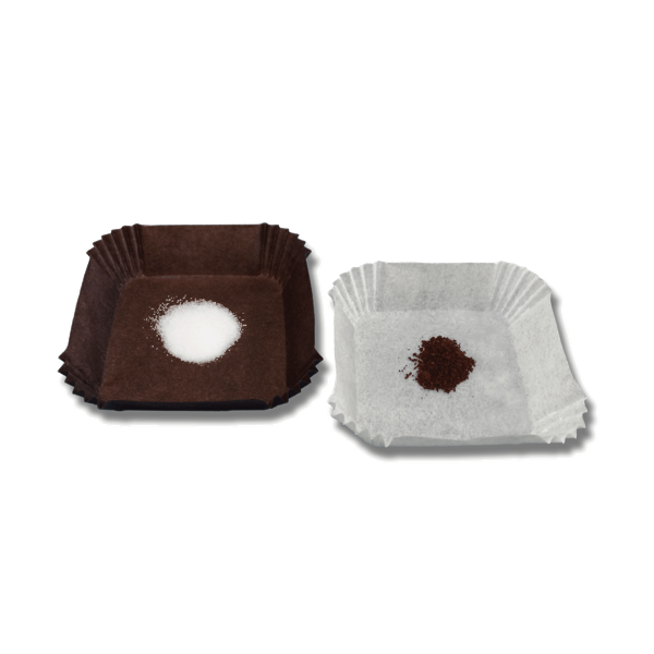SmartBoats™ Paper Weighing Boats-Brown, Small or Medium