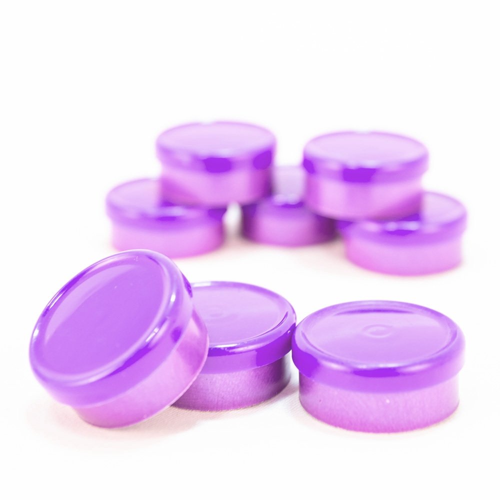 20mm Dual Tone Flip Top Seal (Purple/Light Purple)