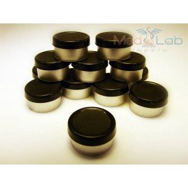 13mm Flip Top Aluminum Seal – Black