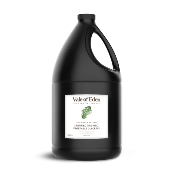 Vegetable Glycerin, Certified Organic, NON-GMO, USP, Vegan