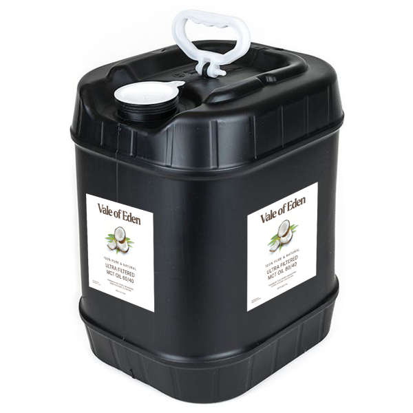 Ultra Filtered MCT Oil 60/40 (Medium Chain Triglyceride), Pharmaceutical Grade, Hexane Free