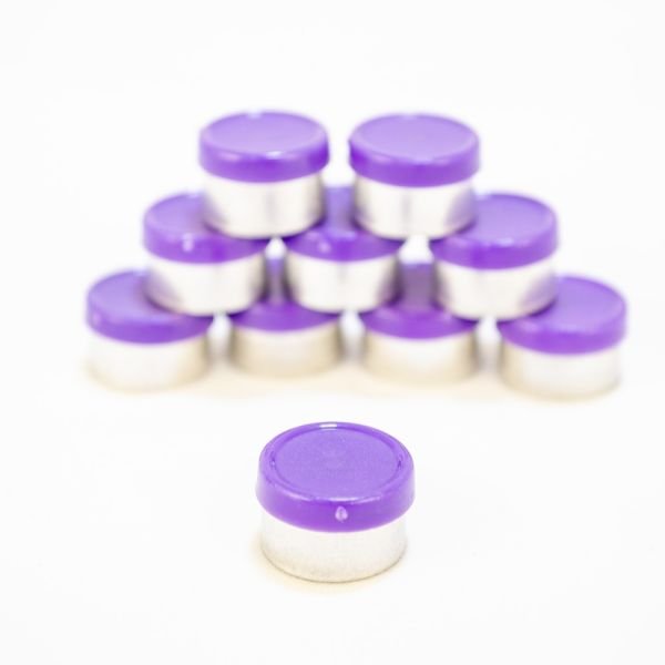 13mm Flip Top Alum. Seal (Violet Gloss)
