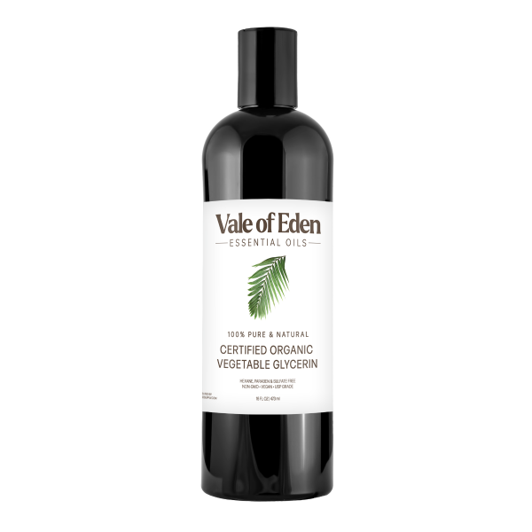 Vegetable Glycerin, Certified Organic, NON-GMO, USP, Vegan