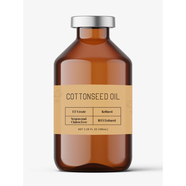 Cottonseed Oil, USP, NF, Natural Carrier Oil