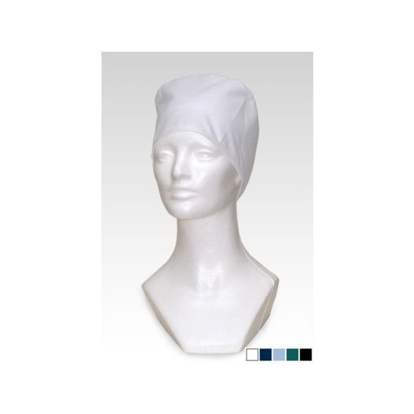 Unisex Tie Back Scrub Hat (White, Blue, Navy, Black & Hunter Green)