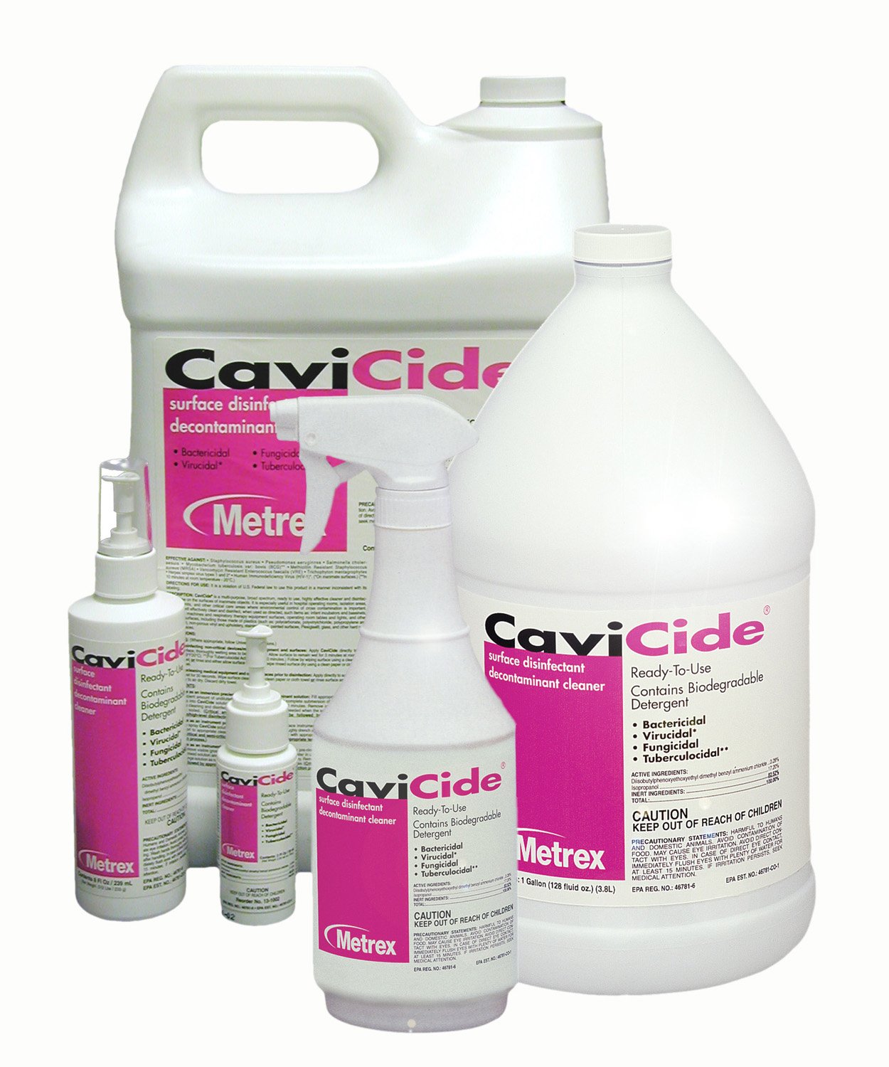CaviCide Surface Disinfectant Spray : 2oz, 8oz, 24oz, or 1 Gallon