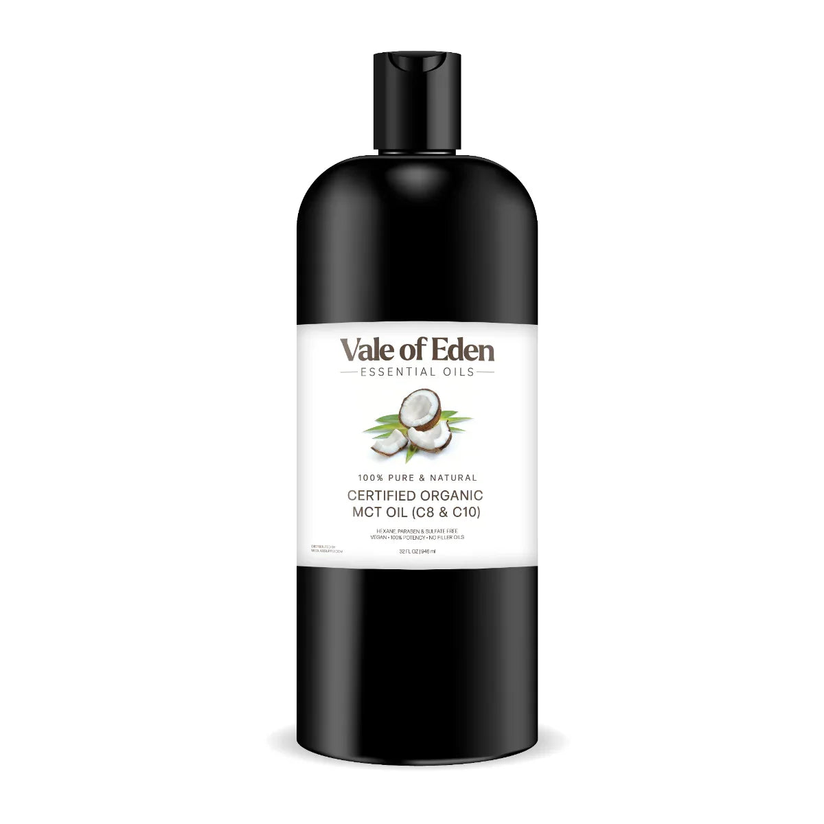 Organic MCT Oil, medium-chain triglycerides C8 and C10