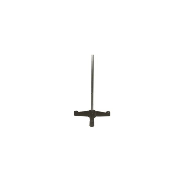 Triangular Base Support Stand with Rod-3", 4", 5", or 6" leg