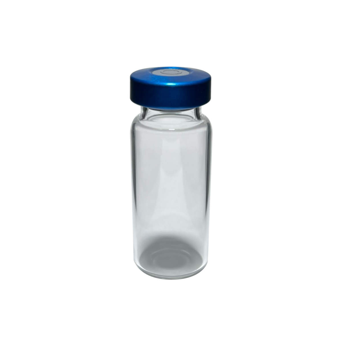 10ml Clear Sealed Sterile Depyrogenated Glass Vials, Blue