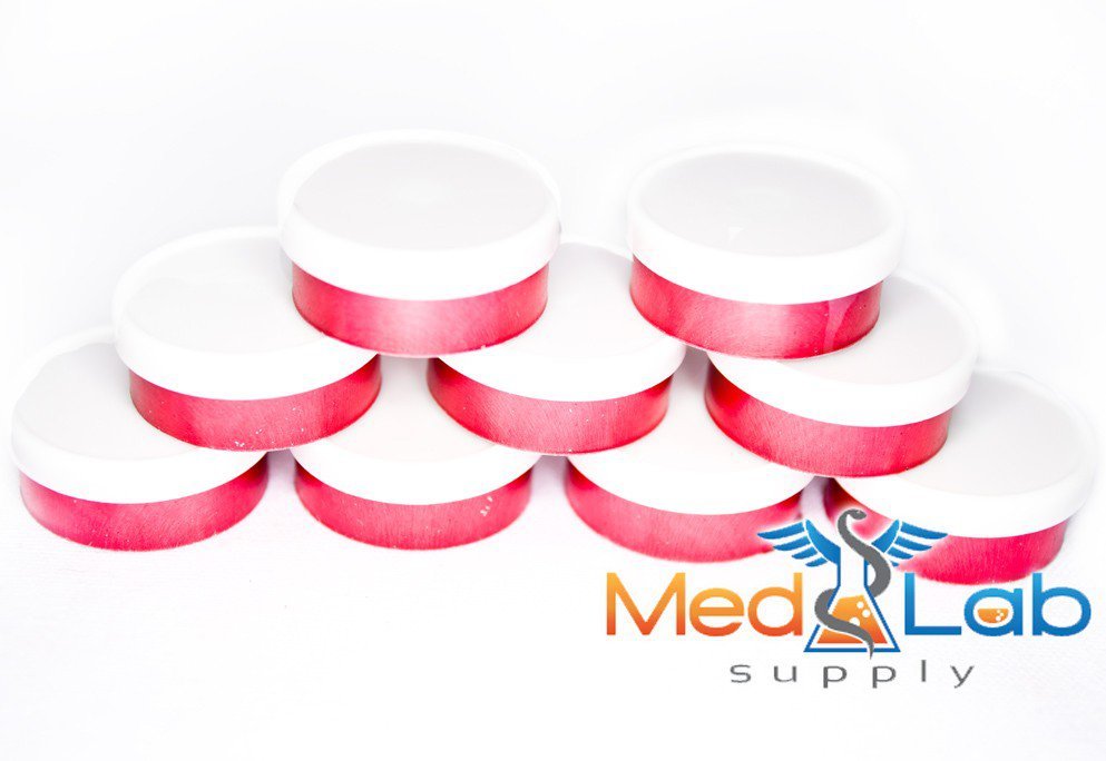 20mm Dual Tone Flip Top Seal (White/Red)
