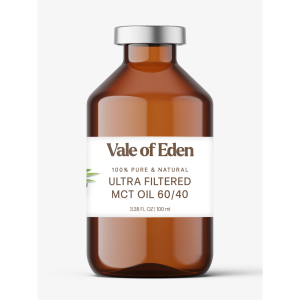 Ultra Filtered MCT Oil 60/40 (Medium Chain Triglyceride), Pharmaceutical Grade, Hexane Free