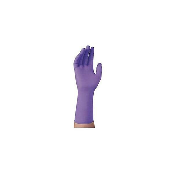 Kimberly-Clark Halyard Purple Nitrile Barrier Protection 12 cuff Powder-Free Gloves 50/BX