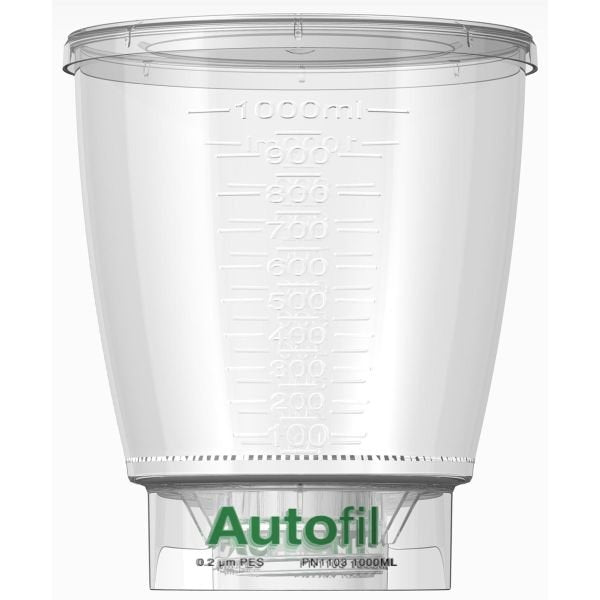 Autofil 1000ML PES Funnel Only, 0.22μm or 0.45μm, Sterile