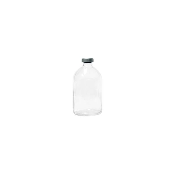 50ML Clear Sealed Sterile Deprogenated Glass Vial-Silver