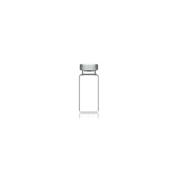 10ml Clear Sealed Sterile Depyrogenated Glass Vials (Silver)