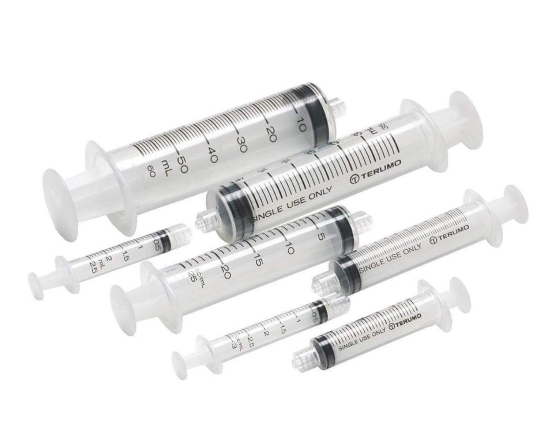Terumo 60cc Luer Lock Tip Syringe, SS-60L, Box of 25