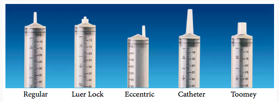 Covidien Monoject Syringe, 60mL, Toomey Tip, 20/BX