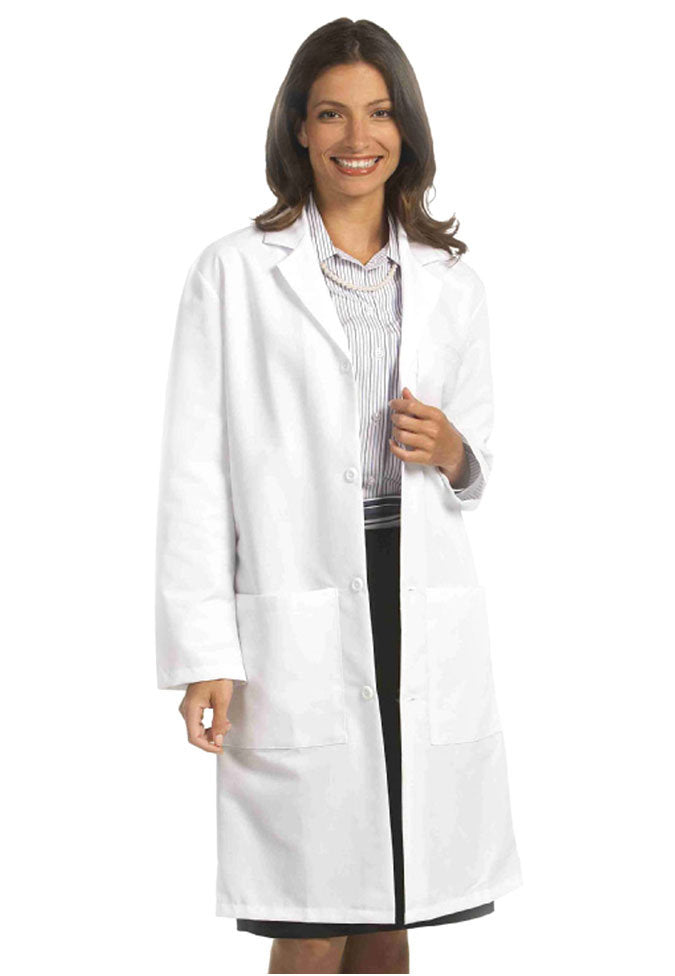 Unisex Basic White Lab Coat-XL