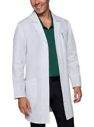 Unisex Basic White Lab Coat-XL