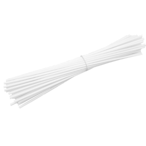 Reed Diffuser Sticks, White, 12" x 3mm, Pack 10
