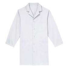 Unisex Basic White Lab Coat-XL