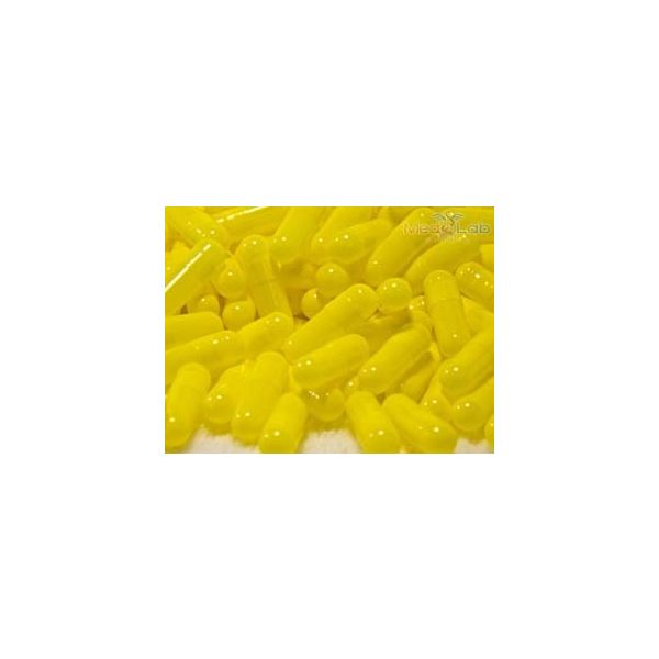 Yellow Capsules Size 0, (Qty. 2500)