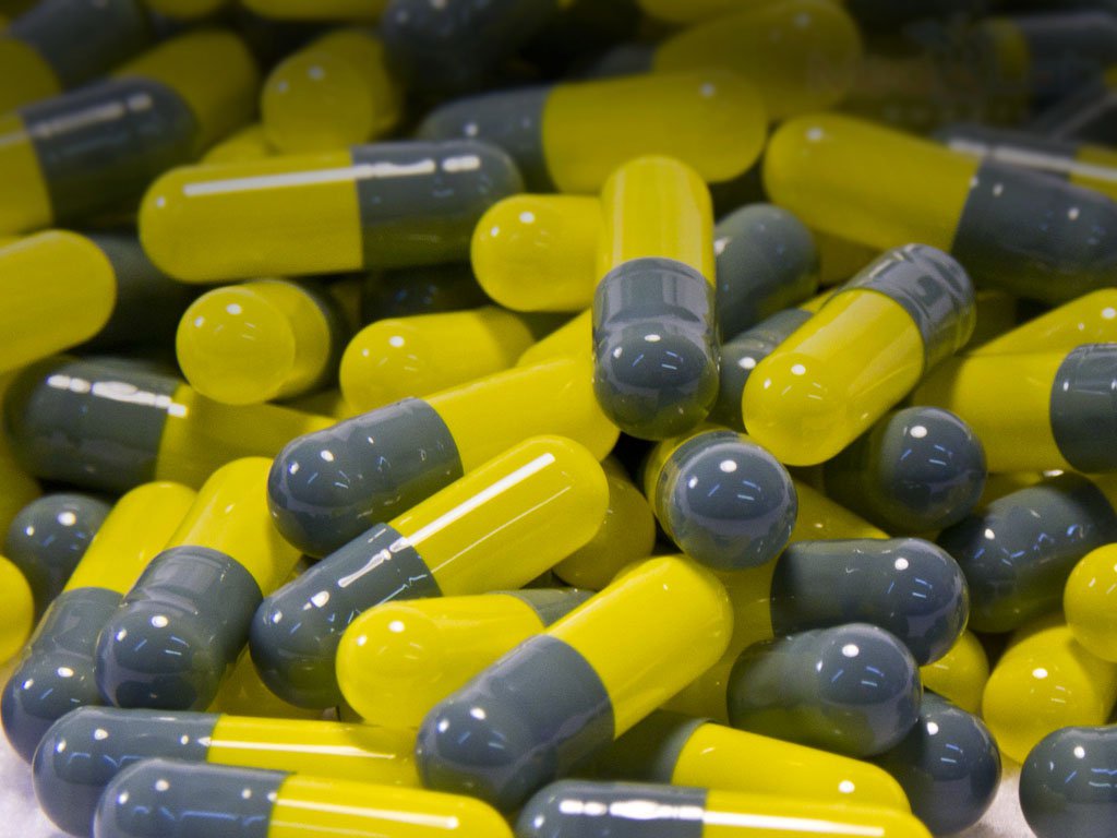 Gray/Yellow Empty Gelatin Capsules,  Size 3, Qty. 500
