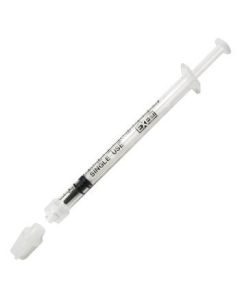 Exel 1cc Luer Lock syringe only with Cap, Sterile, Qty. 100, 26049
