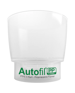 Autofil Solvent Resistant PP Bottle-Top Filter, 500mL, PTFE, 0.45um, Single