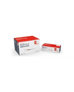 EasyTouch Fluringe FlipLock Safety Syringes, 3cc x 25gx 1, box of 100, 825231