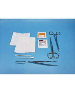 General Purpose Sterile Instrument Tray, with Straight Kelly Hemostat, 755