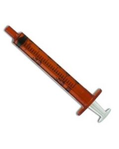 1mL BD Amber, Oral Dispensing Syringe, BX 100, 305207