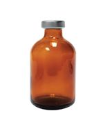 100ml Amber Sealed Sterile Glass Vial (Qty. 1)