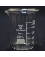 50ml Low Form Graduated Glass Beakers by Med Lab Supply 
