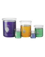 Mixing Borosilicate Glass Beakers-Sizes: 5mL to 1000mL