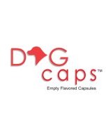 DogCaps Empty Gelatin Capsules, Chicken Flavored, Size 1, Resealable Bag of 500