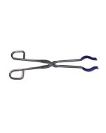 Stainless Steel Laboratory Tongs, 12", Silicone-coated grips